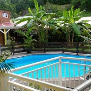 Studio avec piscine partagee jacuzzi et terrasse amenagee a Le Gosier a 5 km de la plage