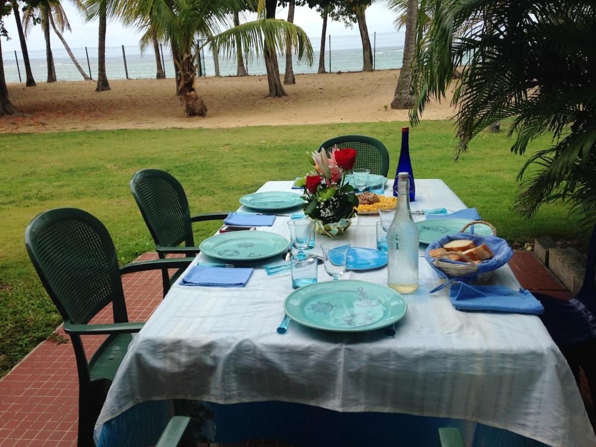 Appartement d'une chambre a Le Moule a 30 m de la plage avec vue sur la mer jardin clos et wifi - main image