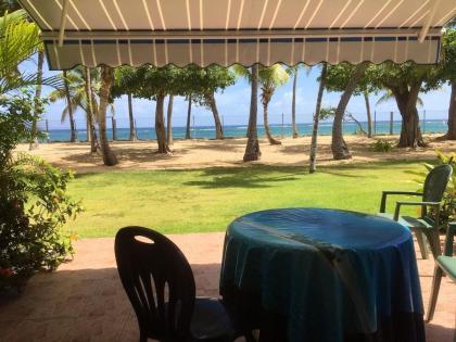 Appartement d'une chambre a Le Moule a 30 m de la plage avec vue sur la mer jardin clos et wifi - image 2