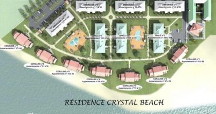 Beau T2 vue mer Crystal Beach Saint Francois - image 13